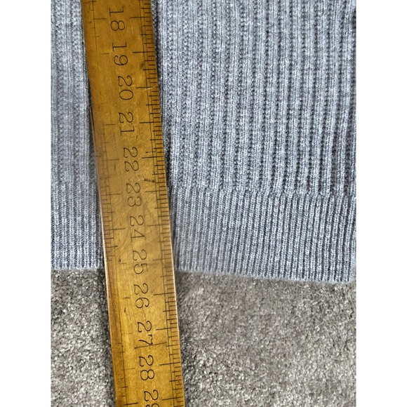 Vineyard Vines Mens Sweater Mock Neck 1/4 Button Pullover Large Wool / Cashmere - Picture 7 of 8